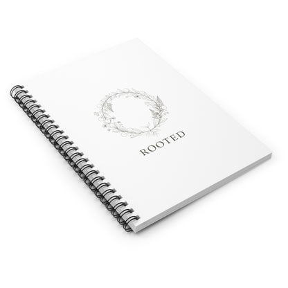 Spiral Journal Notebook, Rooted Grounded, School Gift, Book Collector