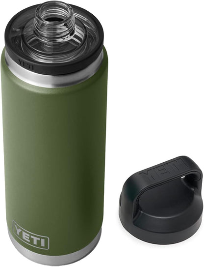 Rambler 26 Oz Bottle, Vacuum Insulated, Stainless Steel with Chug Cap