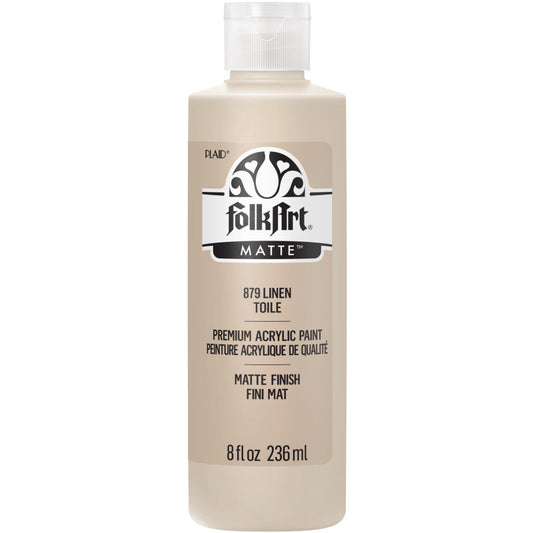 Acrylic Paint Matte, 8oz., Linen