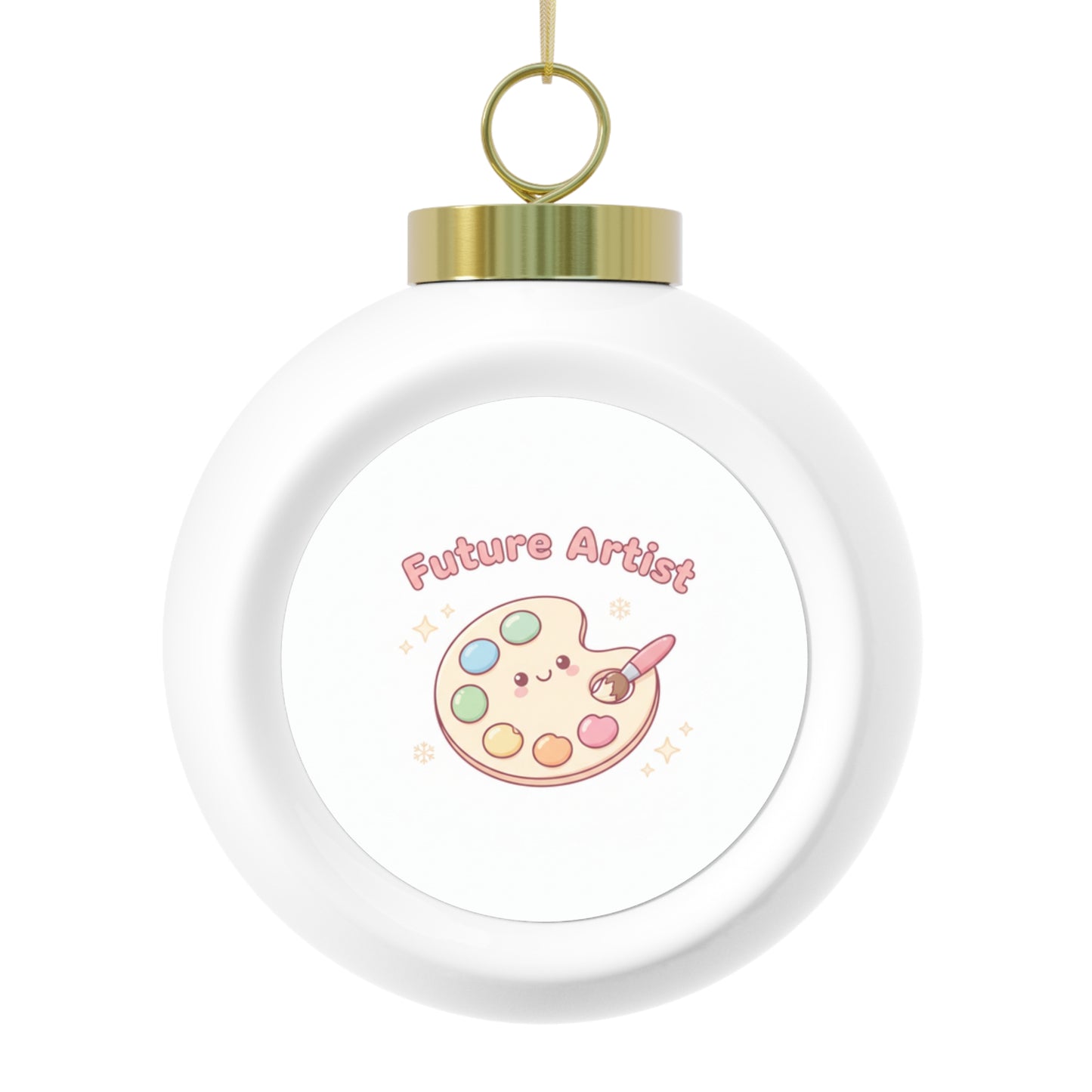 Ceramic Christmas Ornament - Future Artist