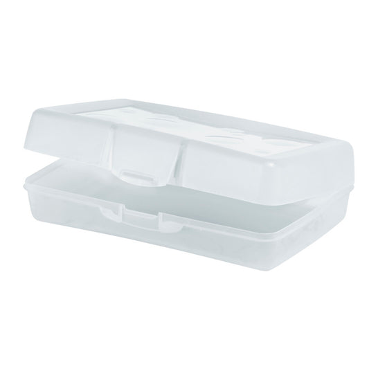 Large Pencil Box, Clear