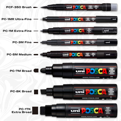 29 5M Medium  Markers with Reversible Tips, Set of Acrylic Paint Pens for Art Supplies, Fabric Paint, Fabric/Art Markers