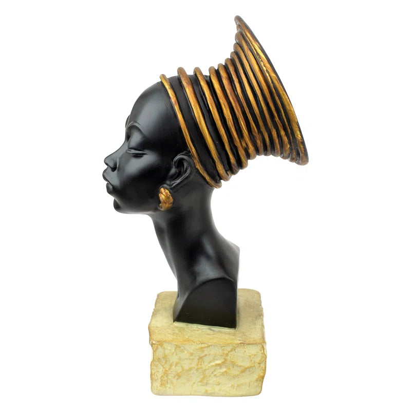 Nubian Kandake Sculptural Bust