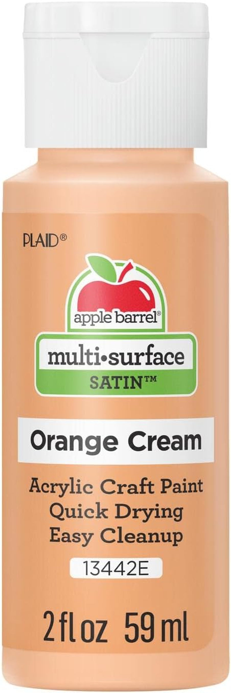 Multi Surface Acrylic Paint, 2 Oz, Black 2 Fl Oz