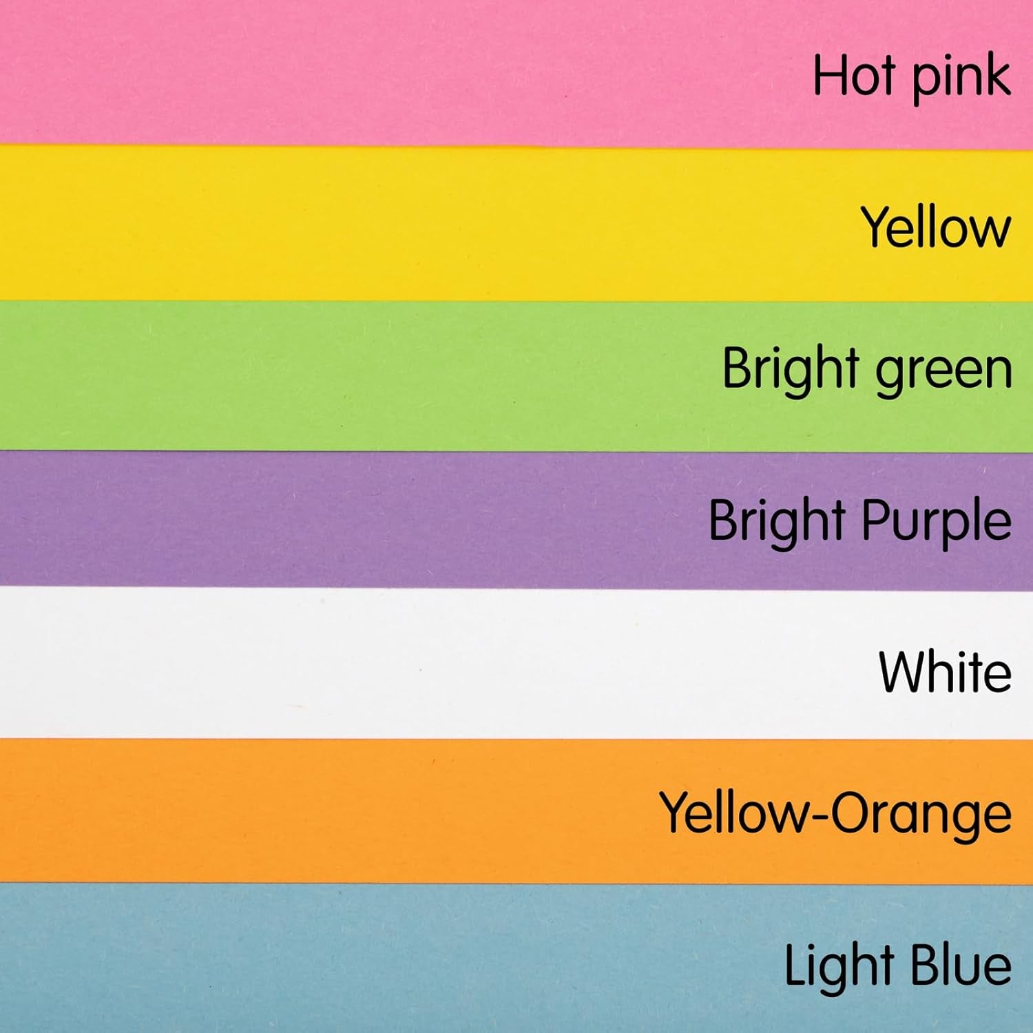 Construction Paper for Kids - 7 Bright Colors - 600 Bulk Sheets of 9"X12" - Assorted Pack of Heavy-Duty Craft Paper, Bulk School Supplies