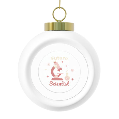 Ceramic Christmas Ornament - Future Scientist