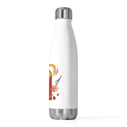 Red Envelope Horse Emblem 023 | 20oz Insulated Tumbler Bottle for Travel & Tea | Lunar New Year Gift for Family & Teachers | Gold Foil Red
