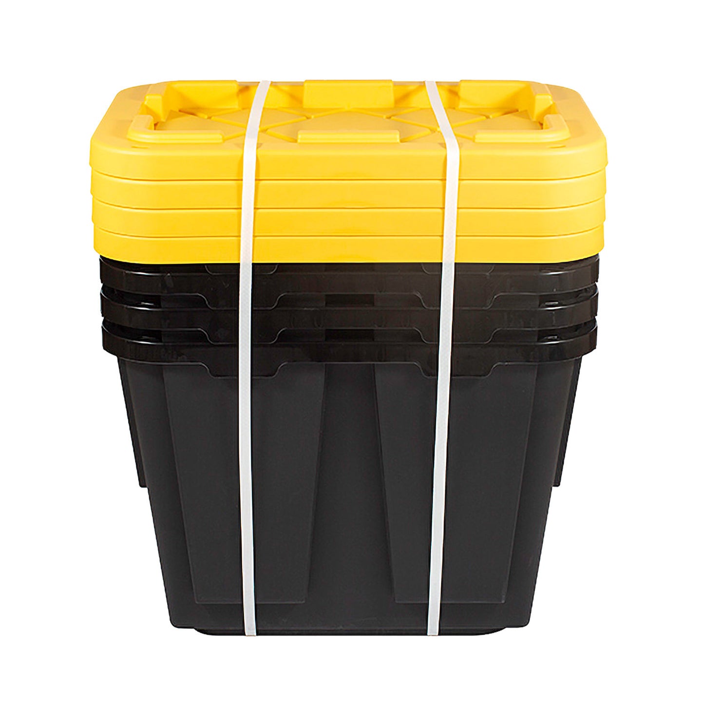 12 Gallon Storage Bin, 4-Pack