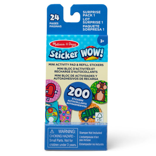 Sticker WOW! Mini Activity Pad with Refill Stickers - Surprise Pack 1