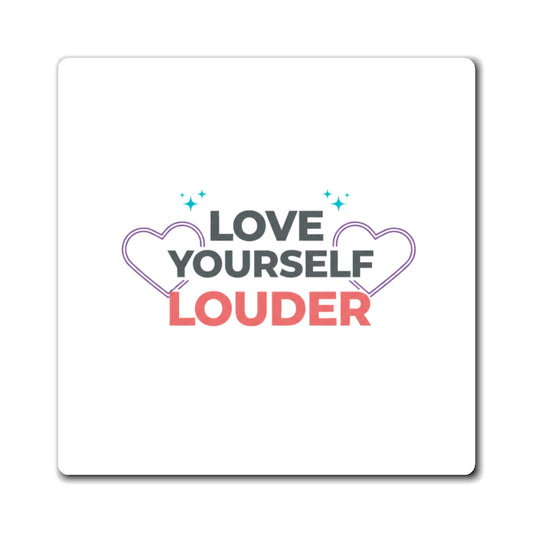 Self Love Gradient Vibes | Aesthetic Sublimation Magnet Set | Galentine’s & Teen Dorm Gift | Y2K Gen Z Valentine
