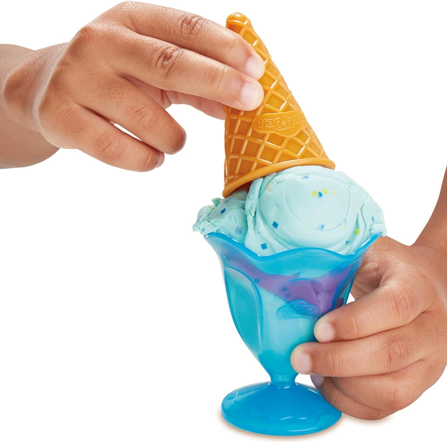 Kitchen Creations Ice Cream Party Play Food Set with 6  Colors, 2-Ounce Cans (Amazon Exclusive)