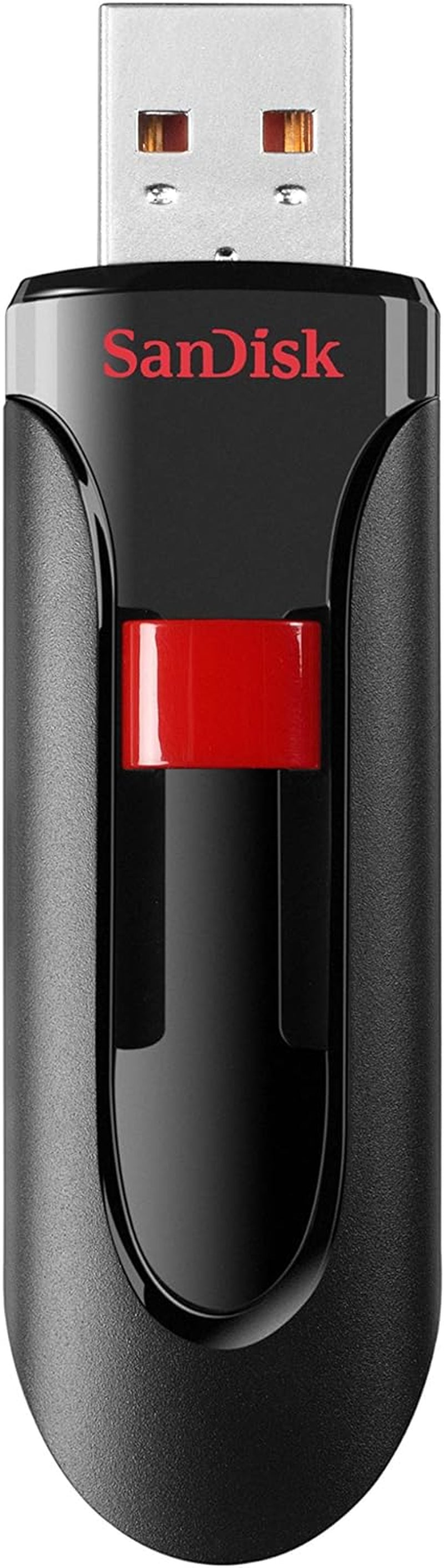 64GB Cruzer Glide USB 2.0 Flash Drive - SDCZ60-064G-B35, Black