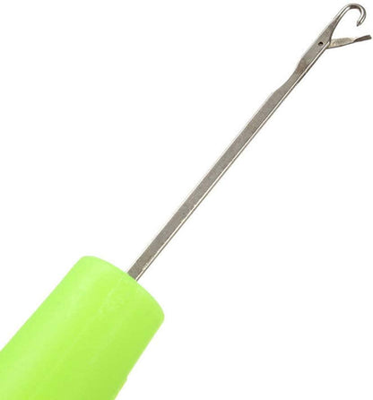 2Pcs Latch Hook Tool, Latch Hook Crochet Needle for Micro Braids, Hair Extension, Feather and Carpet
