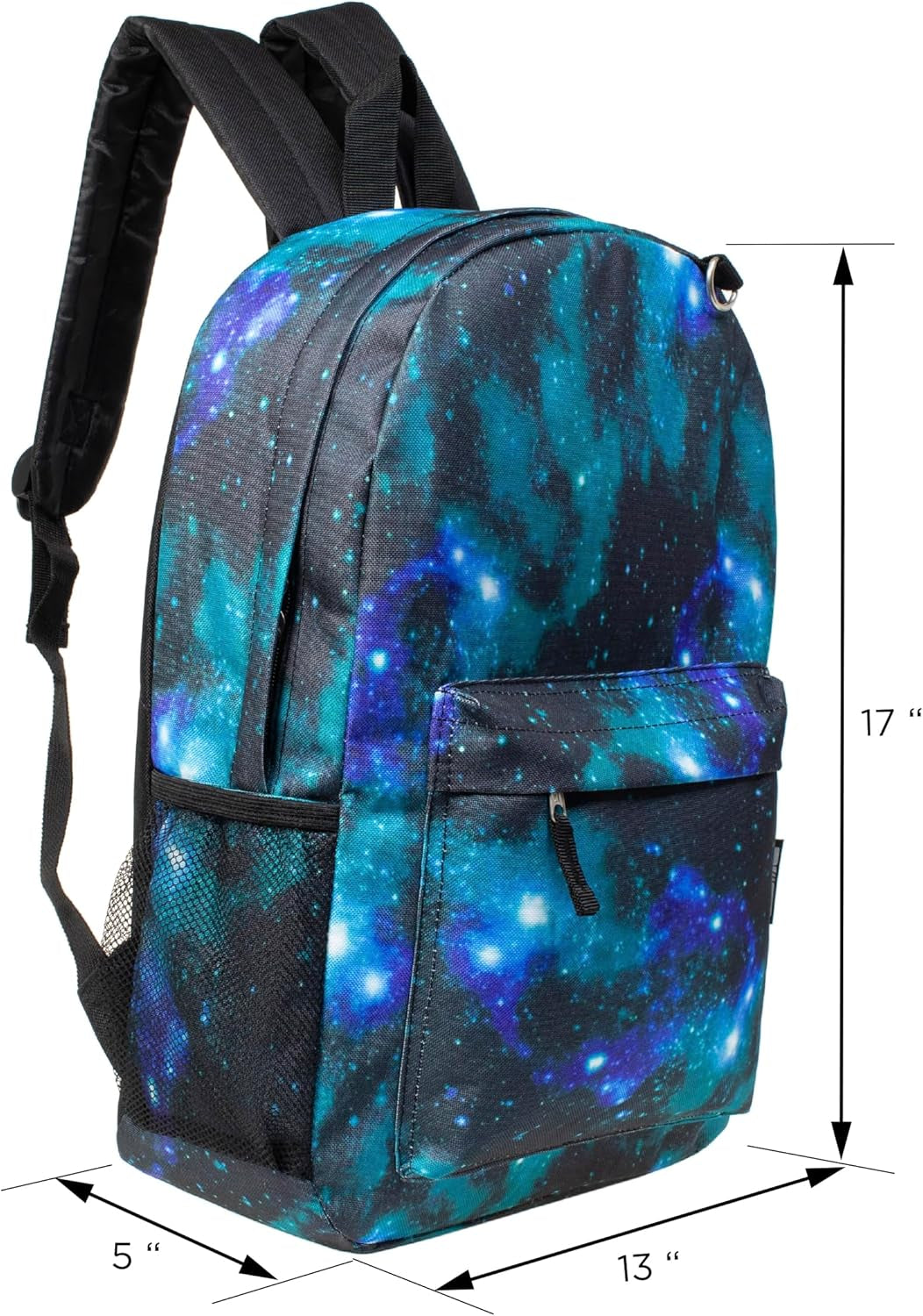 24 Pack 17 Inch Wholesale Bulk Backpack for Work School in Assorted Color Perfect for Donations and Giveaways