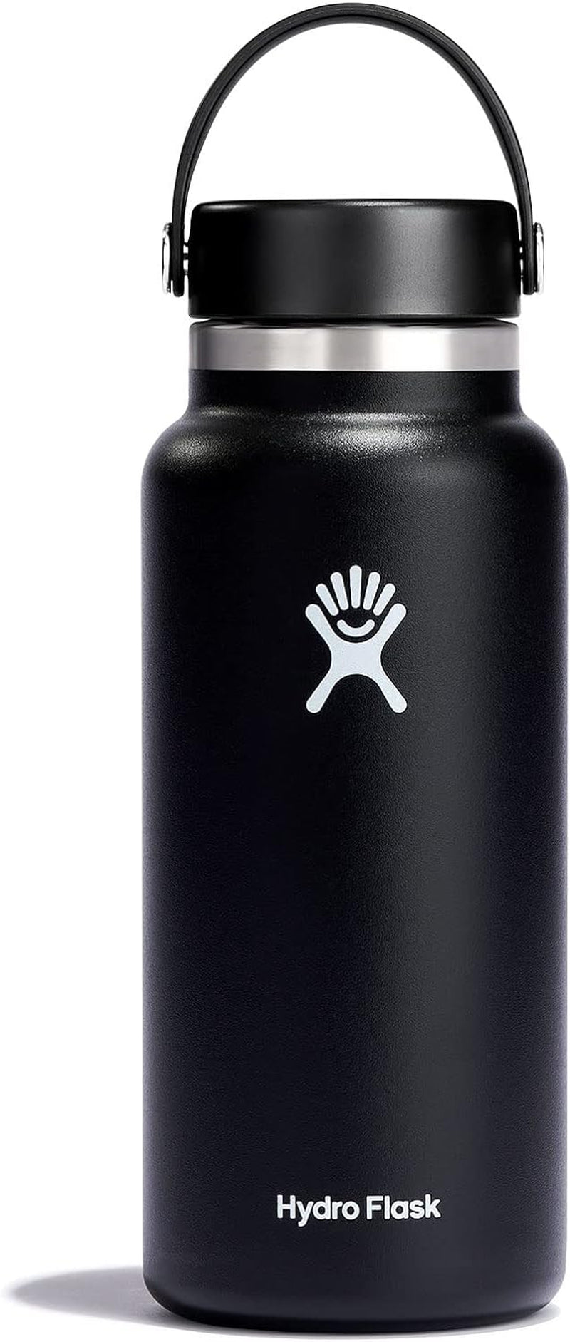 Wide Mouth Vacuum Insulated Stainless Steel Water Bottle with Leakproof Closeable Lid for Cold Water Drinks, Sports, Travel, Car and School