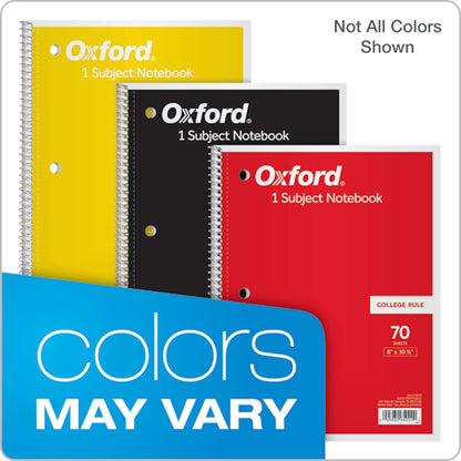 Spiral Notebook 6 Pack College Ruled Blank Write on Binder Dividers 10 Sets 80 Count