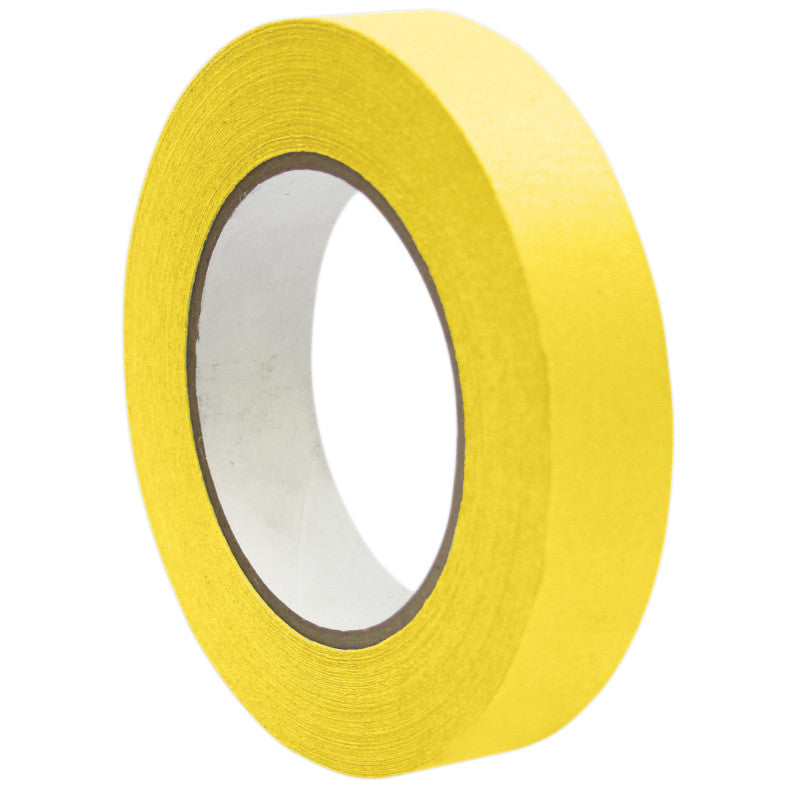 Premium Grade Masking Tape, 1" x 55 yds, Yellow