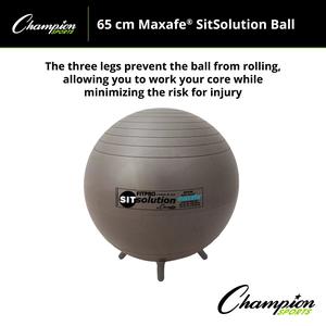 MAXAFE® Sitsolution 65cm Ball with Stability Legs