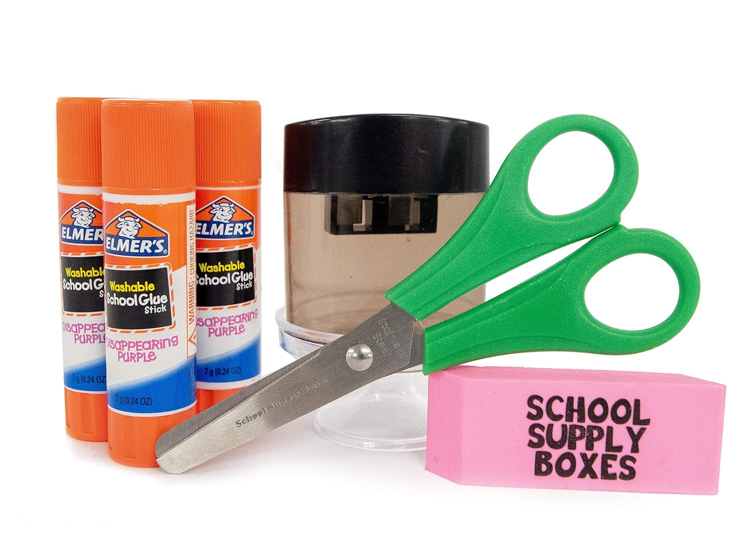 Back to School Supply Box Grades K-5 - School Supply Kit Back to School Essentials - 32 Pieces