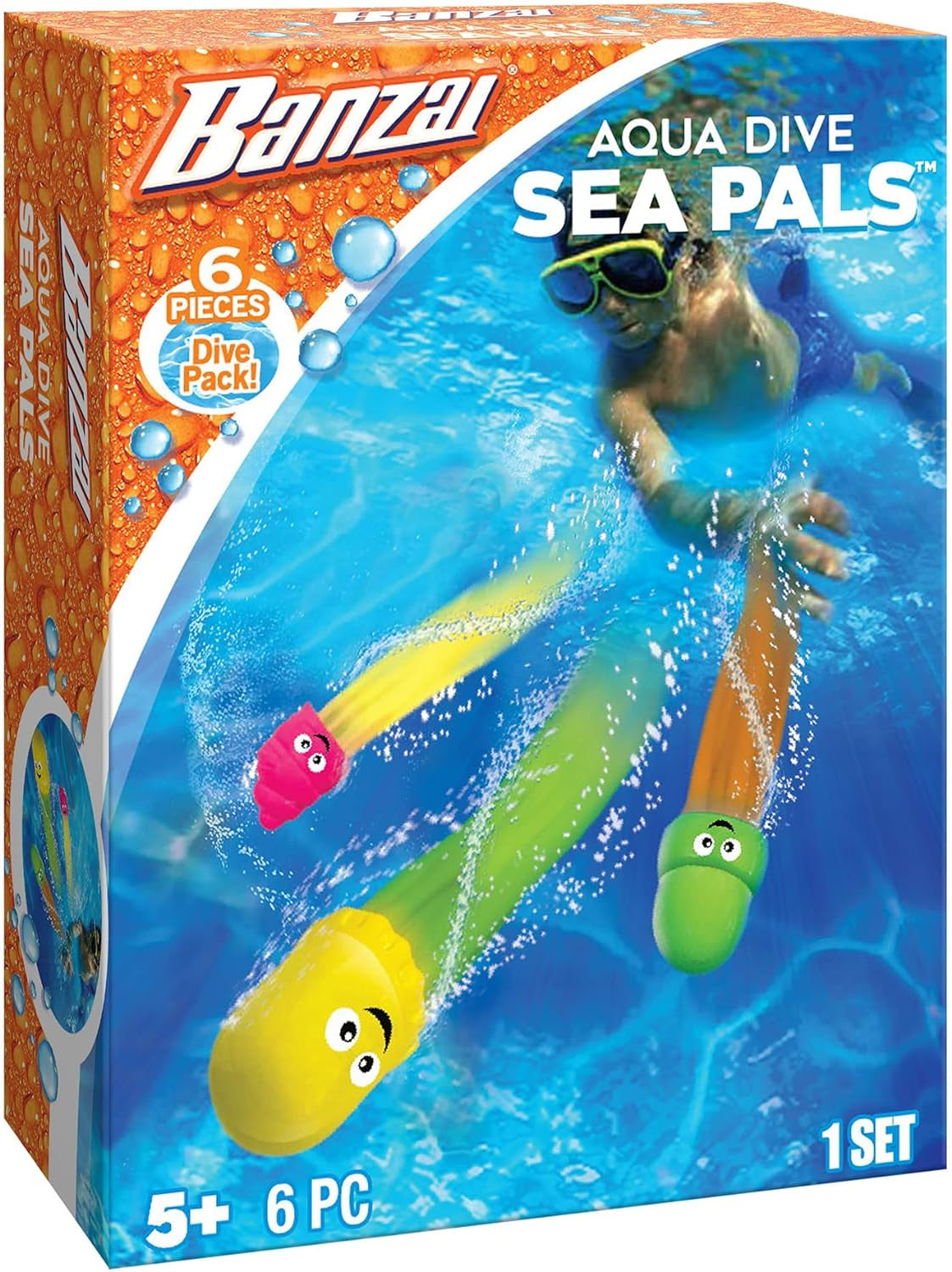 Dive Mermaids 4Pc Colors May Vary