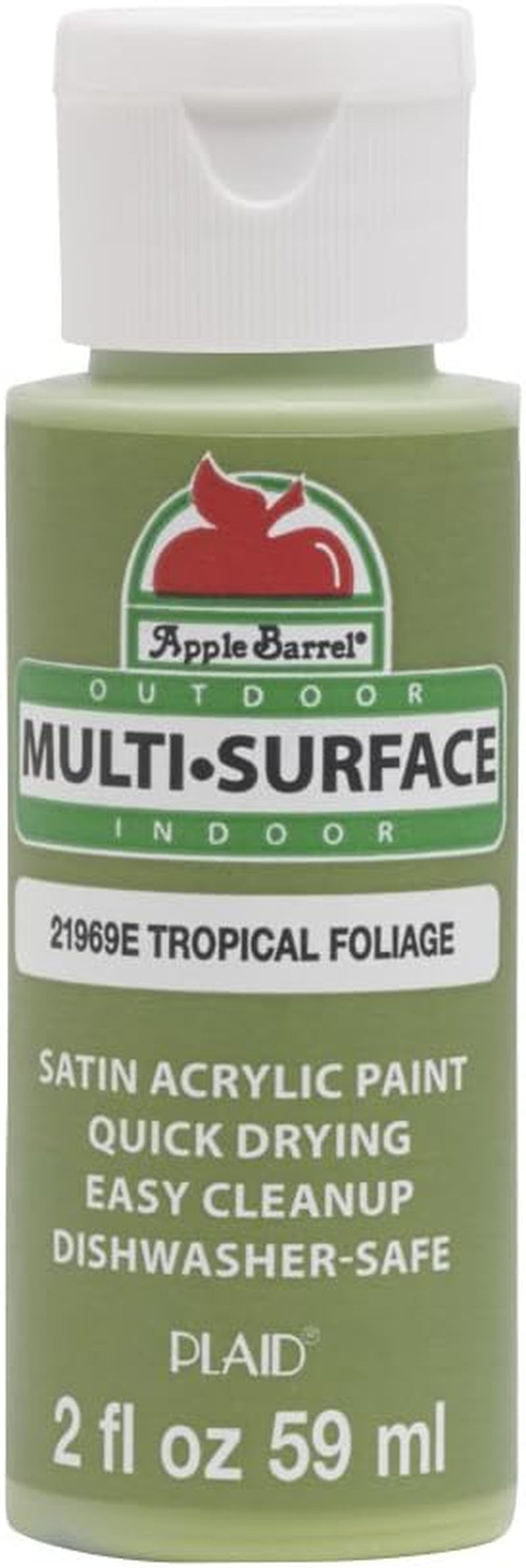 Multi Surface Acrylic Paint, 2 Oz, Black 2 Fl Oz