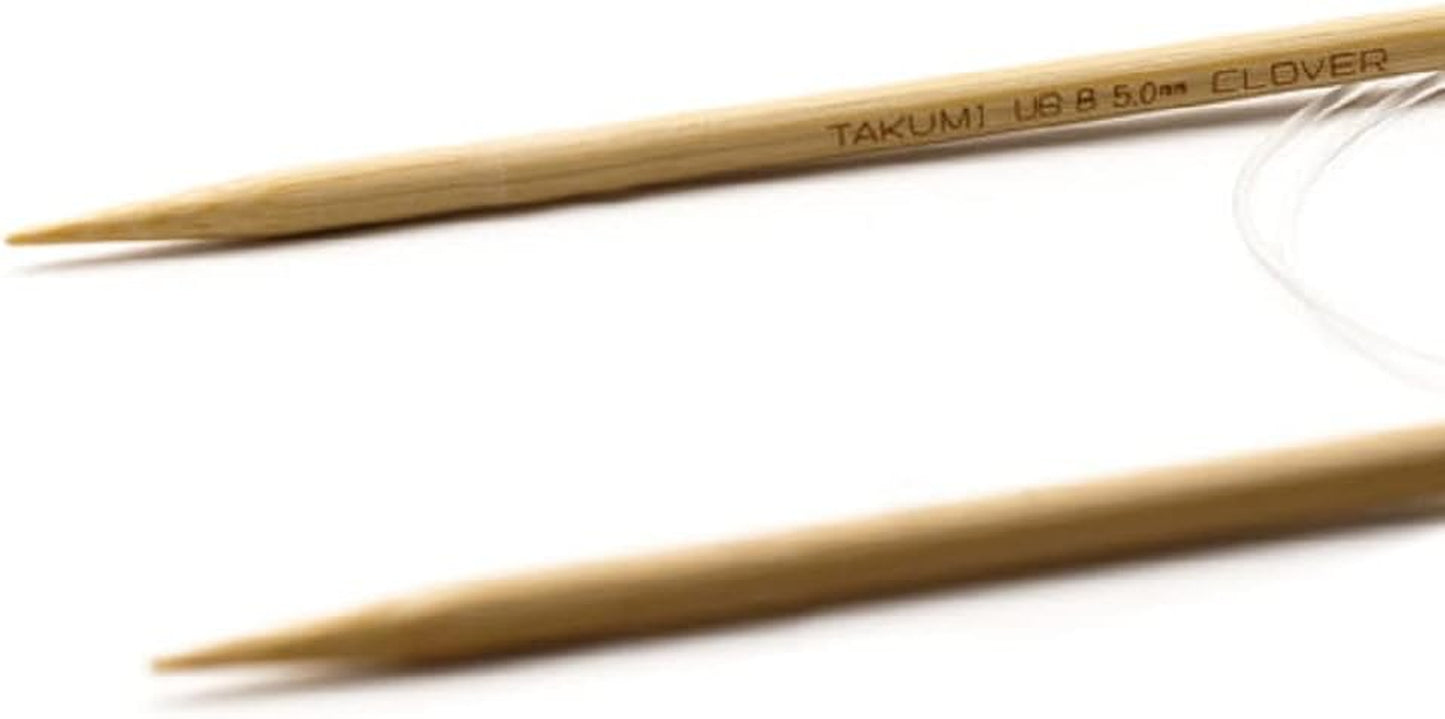 Takumi Bamboo Circular 36-Inch Knitting Needles, Size 8