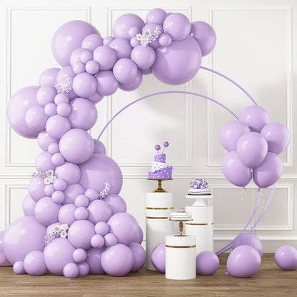 White Balloons Different Sizes 105Pcs 5/10/12/18 Inch for Garland Arch, Party Latex Balloons for Happy New Year Decorations 2024 Birthday Party Wedding Anniversary Baby Shower Party Decoration