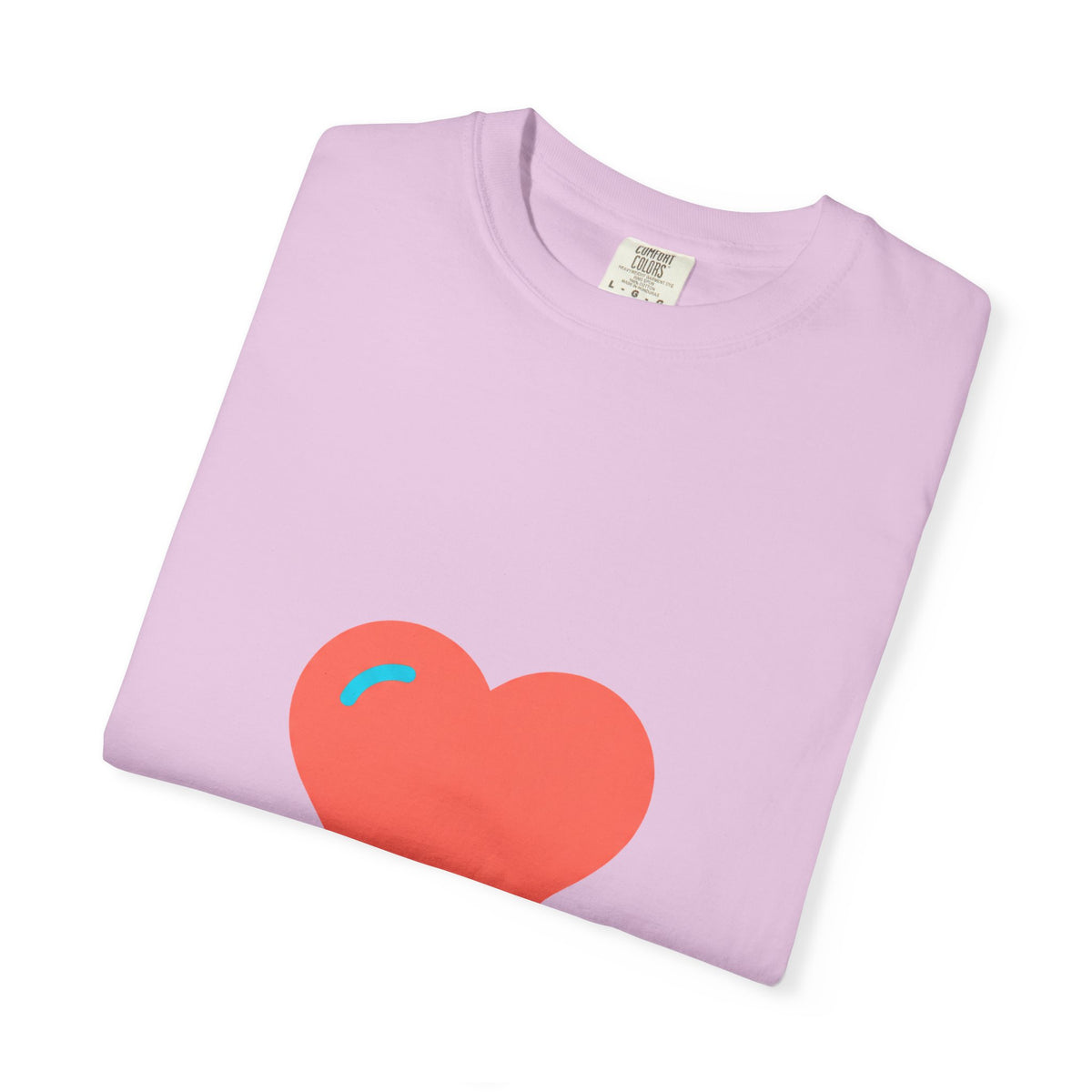 Melting Heart Drip Gradient | Unisex Garment-Dyed Tee, Soft Vintage Feel | Valentine & Galentine Gift | Y2K Aesthetic Streetwear