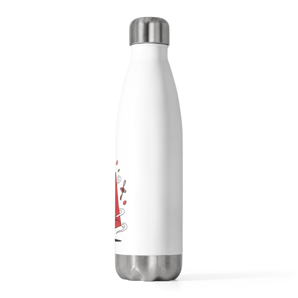Red Envelope Horse Emblem | 20oz Insulated Stainless Tumbler Bottle | Lunar New Year 2026 Gift for Family & Teachers | Gold Foil