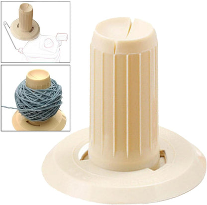 Sewing Yarn Ball Winder Part Wool Winder Reel DIY Sewing Thread Spindle Base Supplies Winding Head Replacement for Knitting