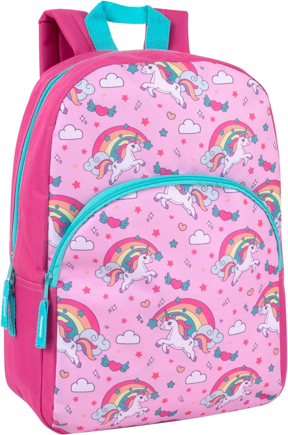 15 Inch Kids Backpacks for Preschool, Kindergarten, Elementary School Boys and Girls with Padded Straps