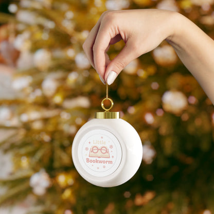 Christmas Ball Ornament – Little Bookworm