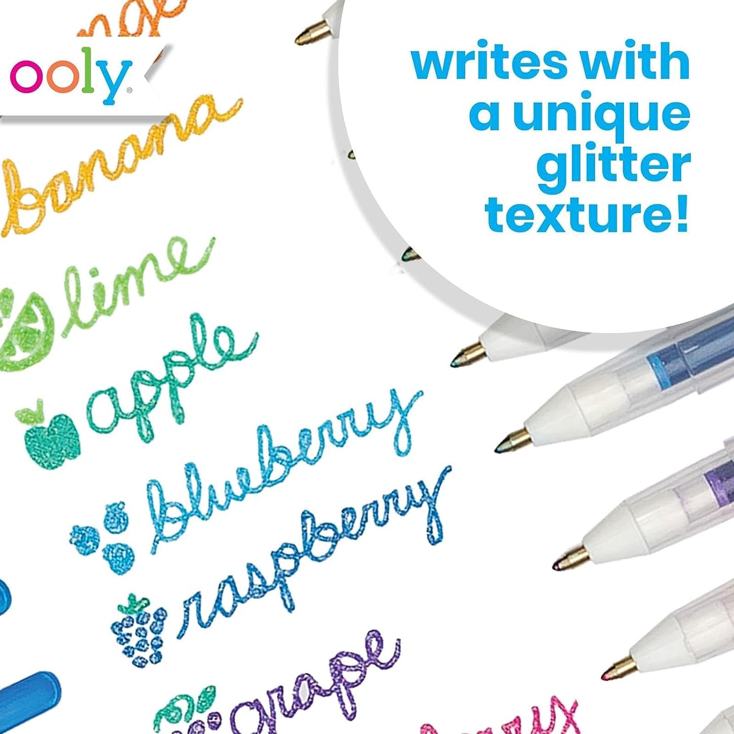 Scented Totally Taffy Gel Set of 6 Pens - 1.00 Mm NIB, Pastel Scented Gel Pens for Kids, Adults, Art Supplies and Stationery Supplies [Totally Taffy Pastel Gel Pens - 6 Pack]