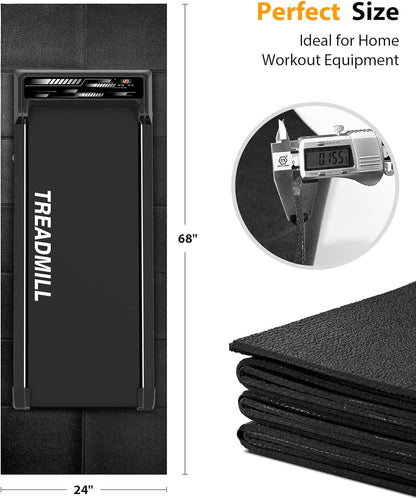 Walking Pad Treadmill under Desk for Home/Office, Portable Walking Treadmill 2.25HP, Walking Jogging Machine Remote Control with 265 Lbs Weight Capacity