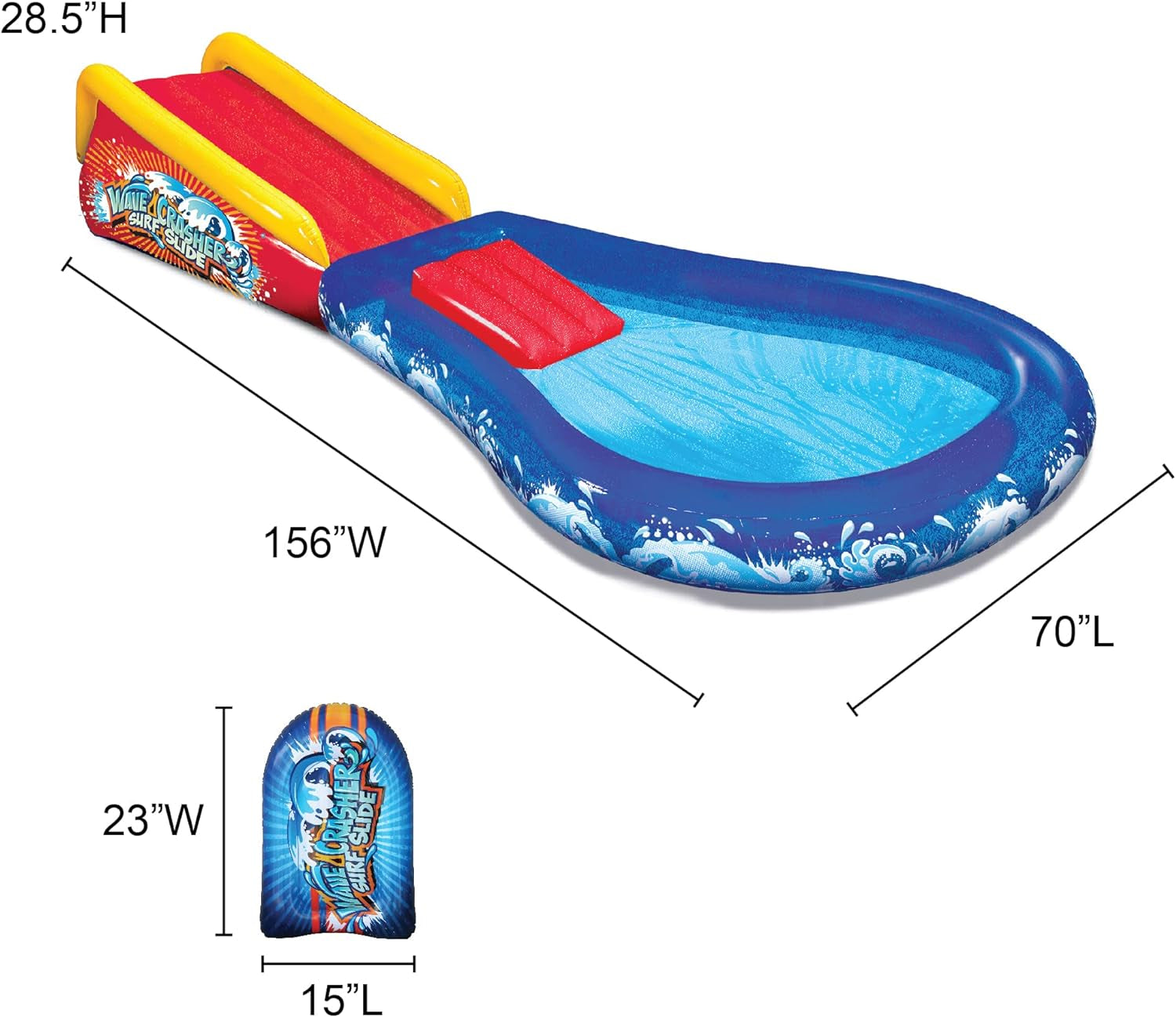 Wave Crasher Surf Slide