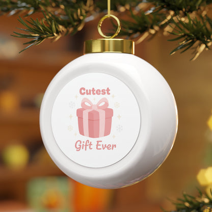 Ceramic Christmas Ball Ornament — Cutest Gift Ever