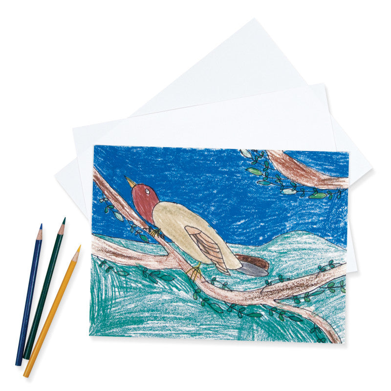 Drawing Paper, White, Heavyweight, 18" x 24", 500 Sheets