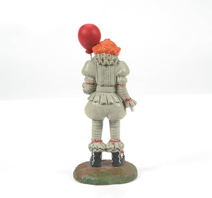 Snow Village Accessories Halloween IT Chapter Two Pennywise and the S.S. Georgie Figurine Set, Standard, Multicolor