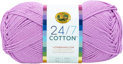 (1 Skein) 24/7 Cotton® Yarn, White