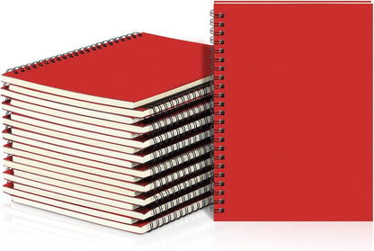 Spiral Notebook Bulk A5 College Ruled Journals Notebooks Lined 8.3 X 5.5 Inch Note Books Composition Writing Thick Paper Notebook for Office Business School Gifts Supplies(Multi Color, 18 Pcs)