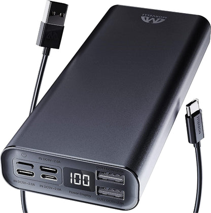 Portable Charger Real Capacity 20000mAh Power Bank with Smart IQ Technology