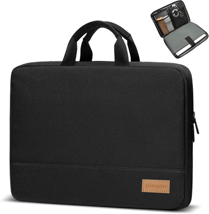 Laptop Sleeve Case, 11-17 Inch TSA Laptop Sleeve Water Resistant with 4-Layer Protection, Computer Carrying Bag