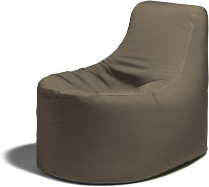 Avondale Outdoor Patio Bean Bag Chair, Taupe