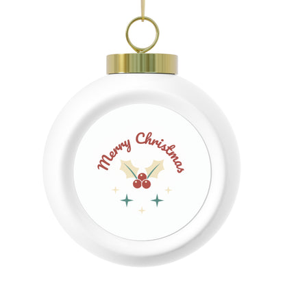 Ceramic Christmas Ball Ornament – Merry Christmas
