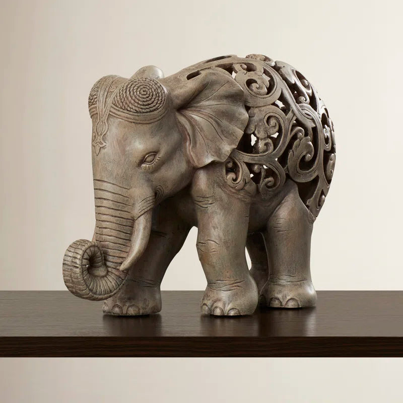 Myaree Anjan the Elephant Jail Figurine