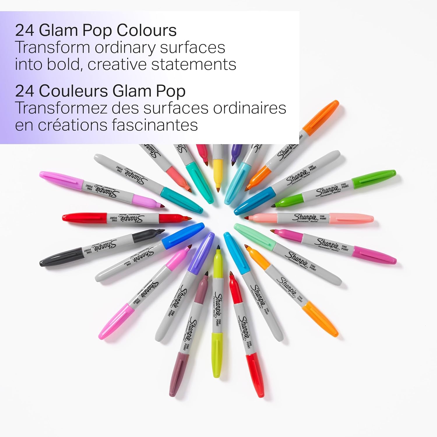 Glam Pop Permanent Markers