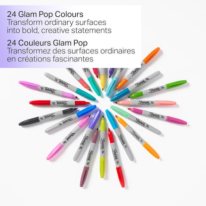 Glam Pop Permanent Markers