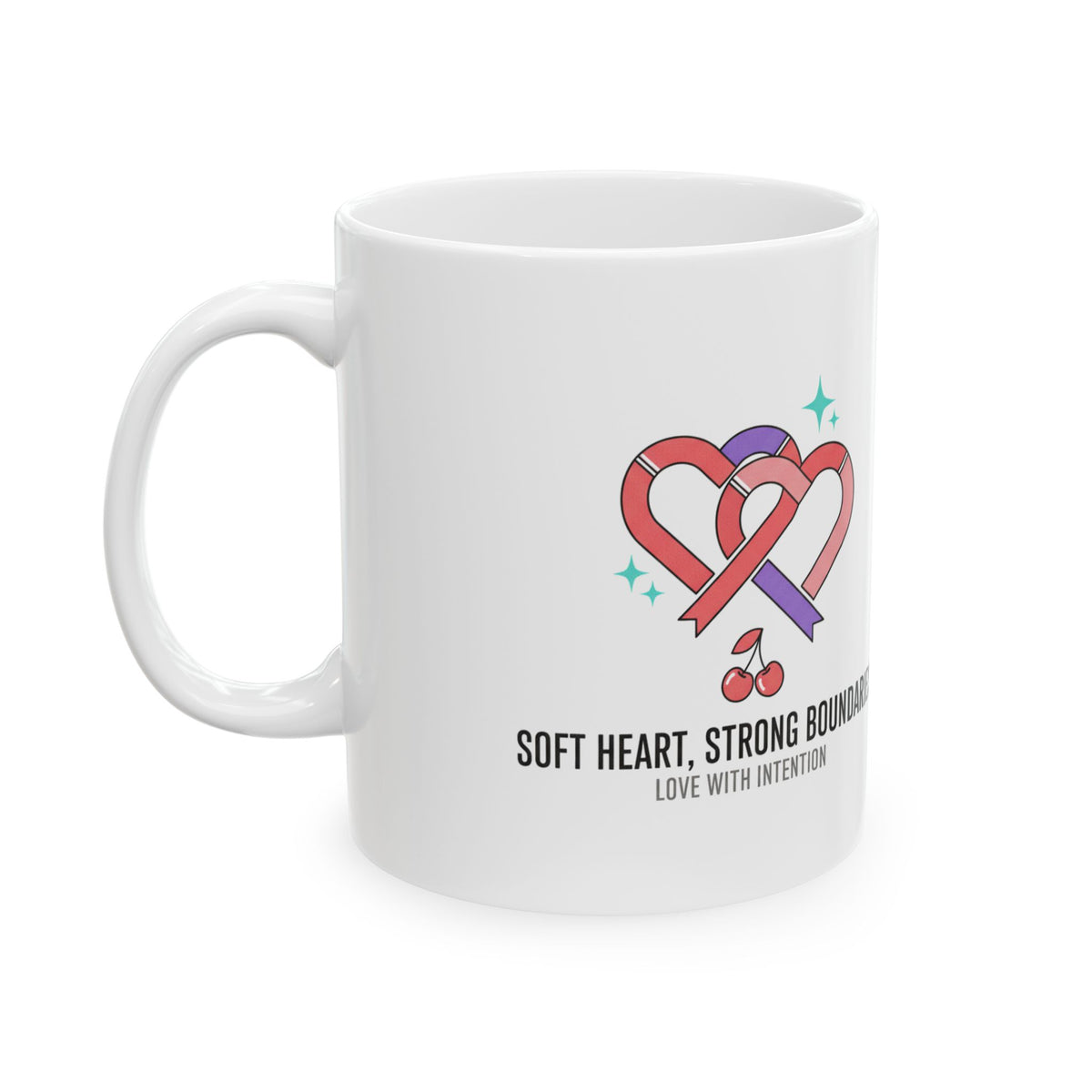 Mature Romance Quote | 11oz Ceramic Coffee Mug for Couples | Valentine, Anniversary & Galentine’s Gift | Modern Minimal