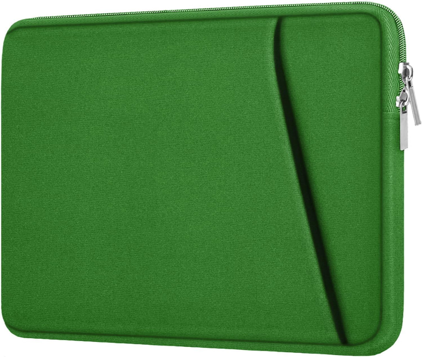 14 Inch Laptop Sleeve, Shockproof Protective Computer Cover, Durable Carrying Bag Laptop Case Compatible with 14" Macbook Air/Pro HP Asus Lenovo Notebook, Dark Green