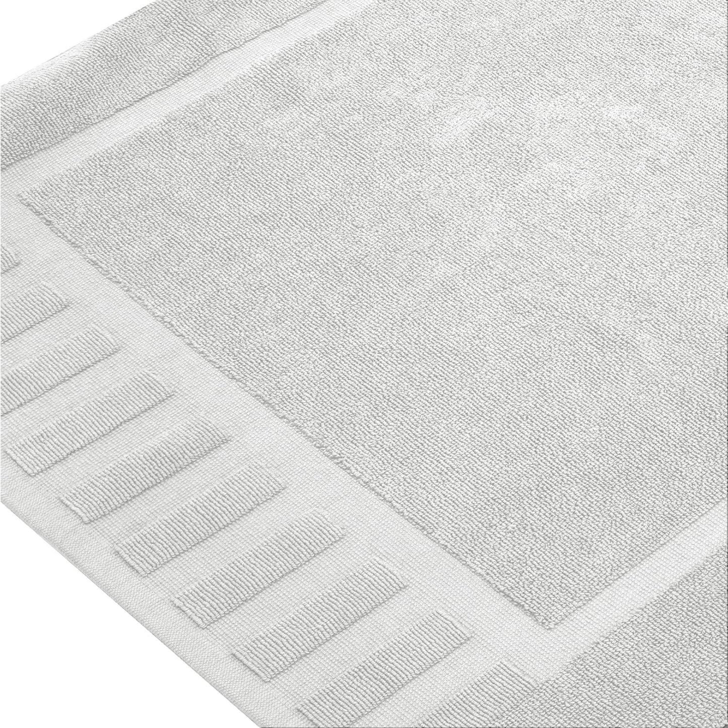 Luxury Bath Mat Floor Towel Set   Absorbent Cotton Hotel Spa Shower Bathtub